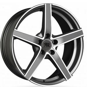 Racer Artic Evo Gunmetal Machined Face 6.5x16 5/108 ET45 B63.4