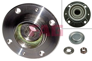 Hjullagersats, Bakaxel, PEUGEOT 206 CC, 206 Halvkombi, 206 SW, 96 217 795 80, 9621779580