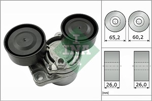 Sträckare, flerspårsrem, BMW, 11 28 7 823 199, 11287823199, 7 823 199, 7823199