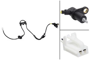 ABS-givare, Sensor, hjulvarvtal, Bakaxel vänster, KIA CERATO Halvkombi I, CERATO Sedan I, 95680-2D000
