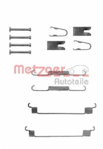 Tillbehörssats, bromsbackar, Bakaxel, FIAT BRAVA, BRAVO I, IDEA, MAREA, MAREA Weekend, PUNTO, LANCIA MUSA