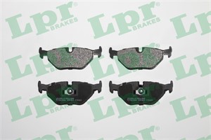 Bromsbeläggsats, Bakaxel, BMW,SAAB, 34211160340, 34211160341, 34211160533, 34211161456, 34211162446, 34211162536, 34211165233, 342111652