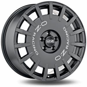 OZ Rally Racing Dark Graphite Silver Lettering 7x17 4/98 ET35 B58.1