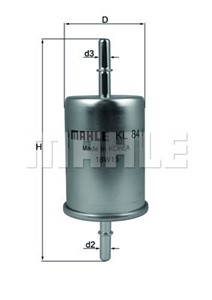 Bränslefilter, AUDI,SAAB,SEAT,SKODA,VW, 6X0201511, 6X0201511B