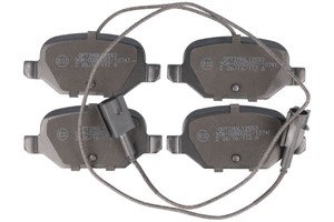 Bromsbeläggsats, Bakaxel, ABARTH 500 / 595 / 695, 500C / 595C / 695C, FIAT 500, 500 C, 77365754