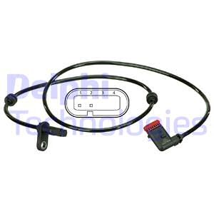 ABS-givare, Sensor, hjulvarvtal, Bakaxel, Höger, Vänster, MERCEDES-BENZ, 207 5400 317, A207 5400 317