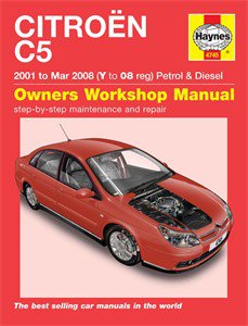 Haynes Reparationshandbok, Citroen C5 Petrol & Diesel, Universal