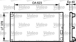 Kylare, motorkylning, BMW 5 [E60], 5 Touring [E61], 17 11 7 787 442, 17 11 7 794 836, 17117787442, 17117794836