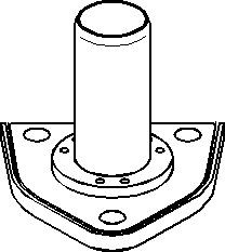 Styrlager, koppling, CITROËN,DS,FIAT,LANCIA,OPEL,PEUGEOT,VAUXHALL, 2105 35, 9618819780, 9629860480