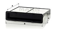 Kupefilter, SUBARU FORESTER, IMPREZA Halvkombi, IMPREZA Kombi, IMPREZA Sedan, LEVORG, WRX Sedan, XV, 72880-FG000, 72880-FG0009P, 72880FJ