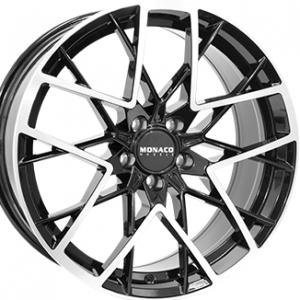 Monaco GP9 Gloss Black 8.5x19 5/120 ET35 B64.1