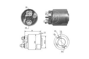 Magnetswitch, startmotor
