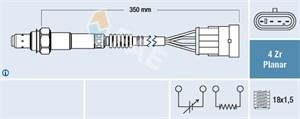 Lambdasond, Vänster, Cylinder 4, Cylinder 5, Cylinder 6, ABARTH,ALFA ROMEO,BMW,FIAT,LANCIA, 05040830150, 46545432, 46750245, 46751052, 4