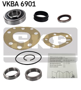 Hjullagersats, Bakaxel, TOYOTA HIACE Buss IV, HIACE Skåp IV, HILUX Pick-up V, HILUX Pick-up VI, HILUX Pick-up VII, 90080-36206, 90363-40