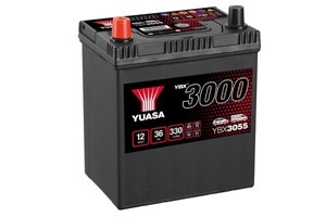Yuasa Batteri 12V 40Ah 330A, CHEVROLET,DAEWOO,HONDA,MAZDA,MITSUBISHI,NISSAN,SUZUKI,TOYOTA, 0605-18-520A, 2880024030, 33610-73010, 33610