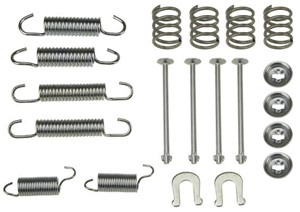 Tillbehörssats, bromsbackar, Bakaxel, NISSAN,TOYOTA,VW