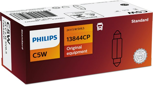 Glödlampa 24V 5W SV8,5