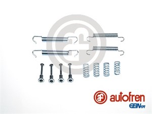 Tillbehörssats, bromsbackar, parkeringsbroms, Bakaxel, BMW,CITROËN,FIAT,KIA,MINI,PEUGEOT, 34 41 0 005 254, 34 41 0 304 724, 34 41 0 410