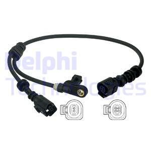 ABS-givare, Sensor, hjulvarvtal, Framaxel, FORD GALAXY I, SEAT ALHAMBRA, VW SHARAN, 1207332, 2M212B372EA, 7M3 927 807N