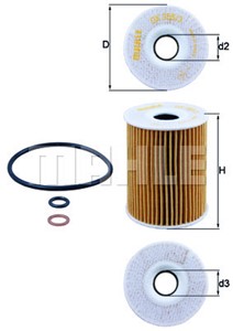Oljefilter, CHEVROLET,OPEL,VAUXHALL, 4807966, 4817460, 93743595, 93745425, 96808900