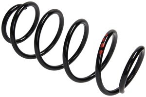 Spiralfjäder, Framaxel, SEAT CORDOBA, SKODA FABIA I, FABIA Combi I, FABIA Sedan I, VW POLO, 6Q0 411 105 AF