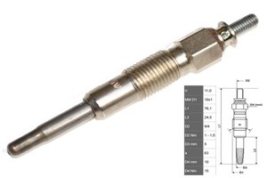 Glödstift, CITROËN,FIAT,IVECO,PEUGEOT,RENAULT,RENAULT TRUCKS, 16 104 299 80, 16 160 600 80, 4832279, 50 03 16 493, 500316493, 5960 71, 5