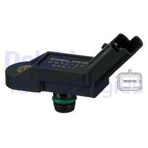 Sensor, insugstryck, CITROËN,FIAT,LANCIA,PEUGEOT,RENAULT, 1920.1K, 1920.AN, 96318136, 9631813680, 96394188, 9639418880, 96394190