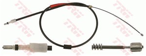 Vajer, parkeringsbroms, Bak, Höger, CITROËN ZX, ZX Break, PEUGEOT 306 Cabriolet, 4745 G1, 96032564