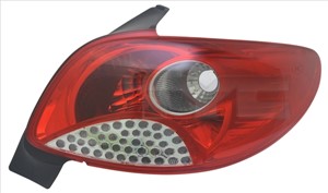 Baklykta, Vänster, PEUGEOT 206+, 6350GV