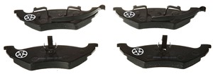 Bromsbeläggsats, Bakaxel, CHRYSLER VOYAGER IV, VOYAGER / GRAND VOYAGER III, DODGE CARAVAN, 05014036AA, 05019805AA, 05071948AA, 5014036AA