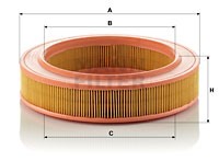 Luftfilter, DACIA,FORD,VAUXHALL, 1228081, 1485 888, 1501 831, 1501 833, 1503 831, 1503 833, 213E 9601 B, 5042978, 5042987, 712 F 9601 BA