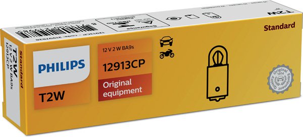 Glödlampa 12V 2W BA9s