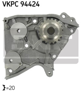 Vattenpump, KIA SPORTAGE SUV, MAZDA 626 III, 626 Coupé III, 626 Hatchback III, 626 Station Wagon III, 929 III, B-SERIE, E Buss, E Skåp,