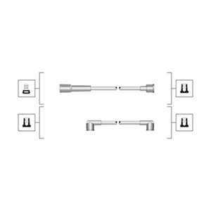 Tändkabelsats, BMW,DAIHATSU,LANCIA,MAZDA,MITSUBISHI,OPEL,SEAT,SKODA,SUZUKI,TOYOTA,VAUXHALL,VW