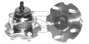Hjullagersats, Bakaxel, Bakaxel, båda sidor, LEXUS HS, NX, TOYOTA RAV 4 III, RAV 4 IV, 424500R010, 4245042040, 4245044030