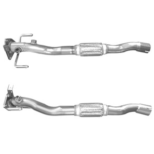 Avgasrör, Fram, ALFA ROMEO MITO, FIAT GRANDE PUNTO, 55704010