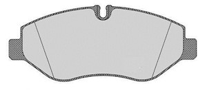 Bromsbeläggsats, Framaxel, IVECO, 42555881, 42561355, 42576975, 5801268962, 5801268964