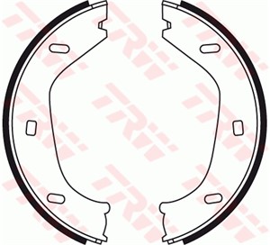 Bromsbackar, sats, Bakaxel, ALFA ROMEO,BMW, 0060516551, 0060516944, 0060520463, 1 100 567, 1 118 053, 1 157 823, 1 159 467, 105142602000
