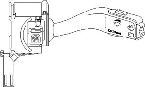 Brytare, torkare, AUDI,SEAT,SKODA,VW, 1K0 953 519A 01C, 1K0 953 519A 9B9, 1K0 953 519A, 1K0 953 519C 9B9, 1K0 953 519C, 1K0 953 519J 9B9