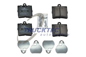 Bromsbeläggsats, Bakaxel, CHRYSLER,MERCEDES-BENZ, 002 420 7120, 002 420 7420, 003 420 2720, 004 420 1720, 004 420 9120, 05126300AA, 5126