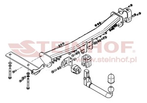 Dragkrok, Avtagbar, LAND ROVER FREELANDER 2