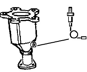 Katalysator, Fram, HYUNDAI SANTA FÉ I, 2853038800