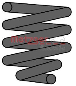 Spiralfjäder, Bakaxel