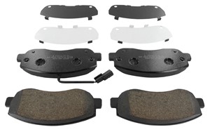 Bromsbeläggsats, Framaxel, NISSAN,OPEL,RENAULT,VAUXHALL, 04419 950, 093167551, 41 06 043 86R, 44 19 950, 7410604386, 7485121748, 82 00 7