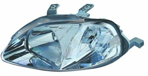 Strålkastare, Vänster, HONDA CIVIC Aerodeck VI, CIVIC Fastback VI, 33151ST3G11
