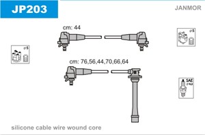Tändkabelsats, LEXUS ES, TOYOTA CAMRY, CAMRY Kombi, 90919-21519, 90919-21607
