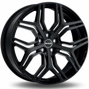 MAK Kingdom Bright Black 9.5x22 5/120 ET49 B72.6