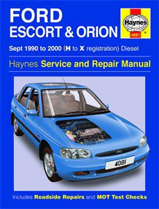 Haynes Reparationshandbok, Ford Escort & Orion Diesel, Universal