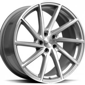 Brock B37 Silver Polished 8.5x19 5/112 ET25 B66.6