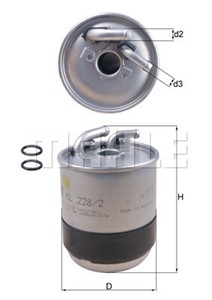 Bränslefilter, CHRYSLER,JEEP,MERCEDES-BENZ,MITSUBISHI,SMART, 05117492AA, 05170896AB, 05175429AA, 05175429AB, 5117492AA, 5117494AA, 51708